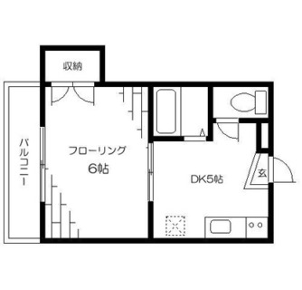 東京都北区上中里３丁目 賃貸マンション 1DK