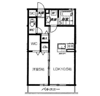 東京都練馬区中村２丁目 賃貸アパート 1LDK