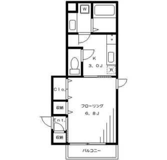 東京都北区東十条２丁目 賃貸マンション 1K