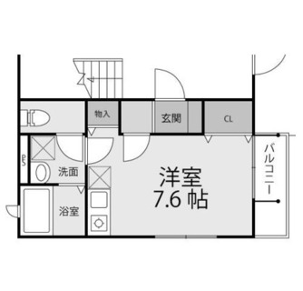 東京都新宿区北町 賃貸アパート 1R