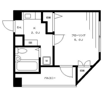 東京都北区上十条３丁目 賃貸マンション 1K