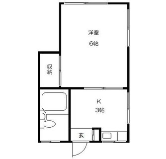 東京都新宿区下落合３丁目 賃貸アパート 1K