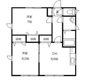 東京都豊島区目白２丁目 賃貸アパート 2DK
