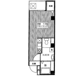 東京都台東区上野７丁目 賃貸マンション 1R