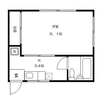 東京都荒川区西日暮里２丁目 賃貸アパート 1K