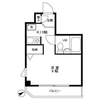 東京都荒川区東尾久５丁目 賃貸マンション 1K