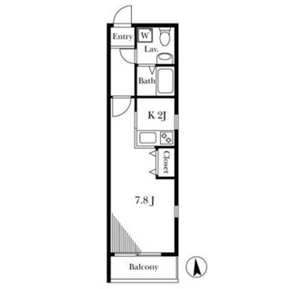 東京都中野区上高田４丁目 賃貸マンション 1K