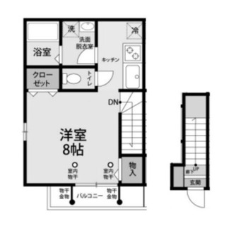 東京都世田谷区赤堤５丁目 賃貸アパート 1K