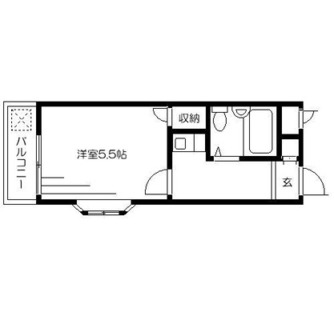 東京都北区滝野川２丁目 賃貸アパート 1K