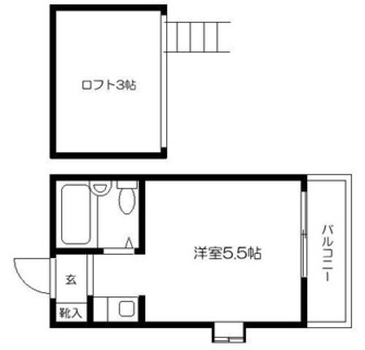 東京都板橋区成増１丁目 賃貸アパート 1R