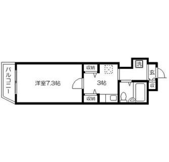 東京都中野区中央３丁目 賃貸マンション 1K