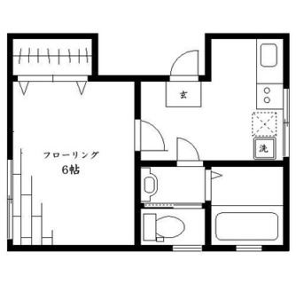 東京都北区西ヶ原４丁目 賃貸アパート 1K