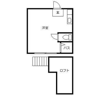 東京都豊島区西池袋２丁目 賃貸アパート 1R