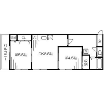 東京都板橋区中台２丁目 賃貸アパート 2DK
