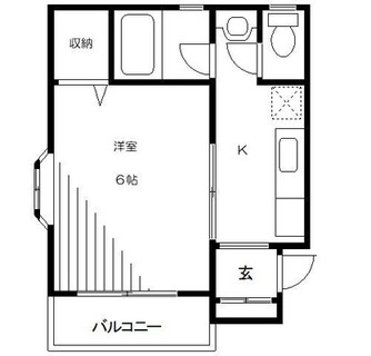 東京都北区東十条１丁目 賃貸アパート 1K