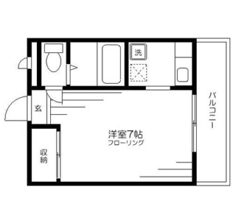 東京都板橋区弥生町 賃貸マンション 1K