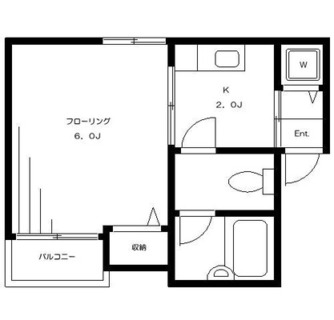 東京都新宿区早稲田鶴巻町 賃貸マンション 1K