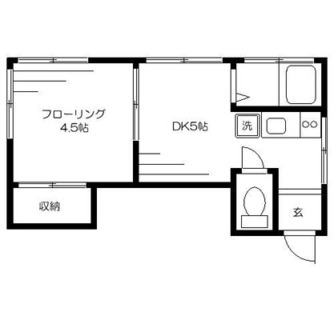 東京都板橋区西台３丁目 賃貸アパート 1DK