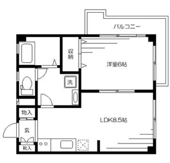 東京都練馬区小竹町１丁目 賃貸マンション 1LDK