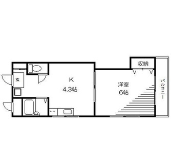 東京都新宿区下落合１丁目 賃貸マンション 1K