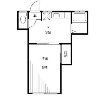 東京都豊島区南大塚２丁目 賃貸アパート 1K