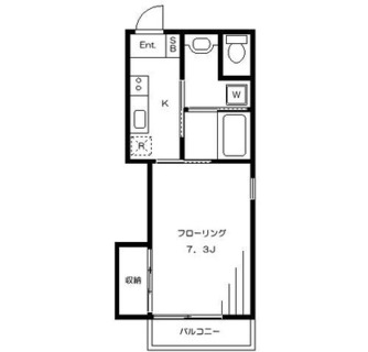 東京都北区東十条４丁目 賃貸マンション 1K