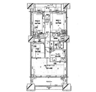 東京都足立区千住曙町 賃貸マンション 3LDK