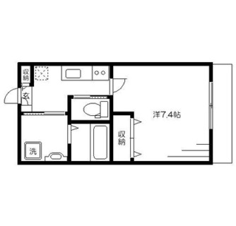 東京都豊島区千早４丁目 賃貸マンション 1K
