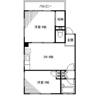 東京都板橋区板橋２丁目 賃貸マンション 2DK