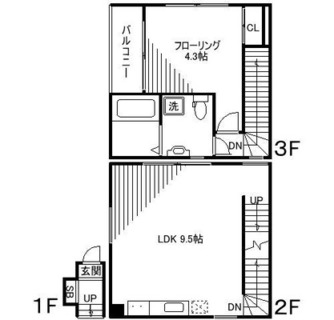 東京都豊島区池袋本町４丁目 賃貸アパート 1LDK