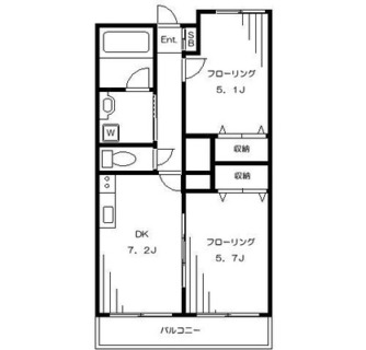 東京都北区上十条４丁目 賃貸マンション 2DK