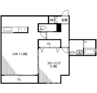 東京都北区滝野川７丁目 賃貸マンション 1LDK