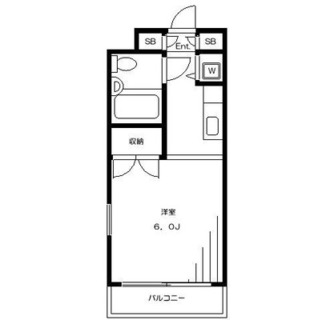 東京都豊島区千早２丁目 賃貸マンション 1R