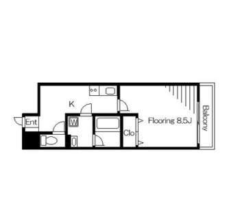 東京都豊島区東池袋５丁目 賃貸マンション 1K