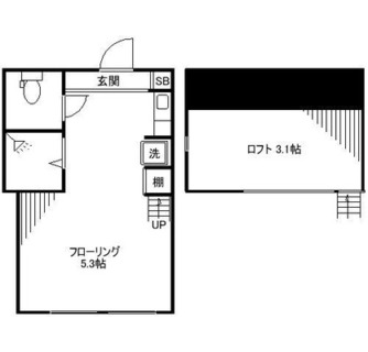東京都北区志茂１丁目 賃貸アパート 1R