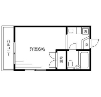東京都練馬区小竹町１丁目 賃貸マンション 1K