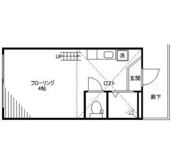 東京都新宿区下落合１丁目 賃貸アパート 1R