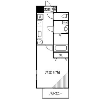 東京都新宿区下落合１丁目 賃貸マンション 1K