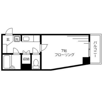 東京都北区滝野川３丁目 賃貸マンション 1K