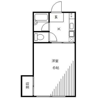 東京都板橋区常盤台３丁目 賃貸アパート 1K