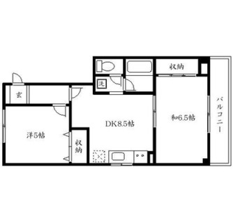 東京都練馬区栄町 賃貸マンション 2DK