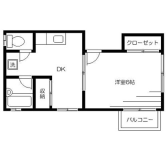 東京都新宿区下落合４丁目 賃貸アパート 1DK