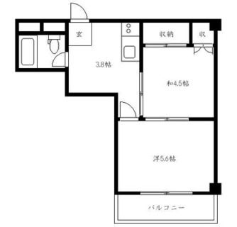 東京都練馬区高野台２丁目 賃貸マンション 2K