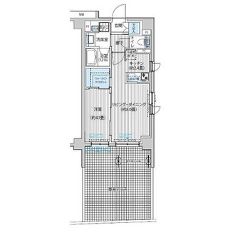 東京都新宿区市谷仲之町 賃貸マンション 1LDK