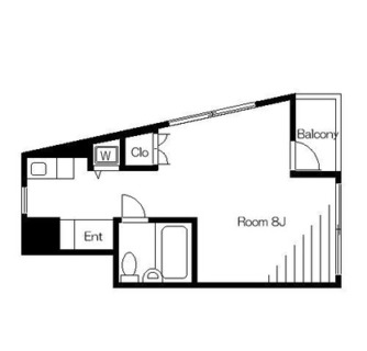 東京都北区田端新町３丁目 賃貸マンション 1R