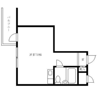 東京都目黒区目黒３丁目 賃貸マンション 1R