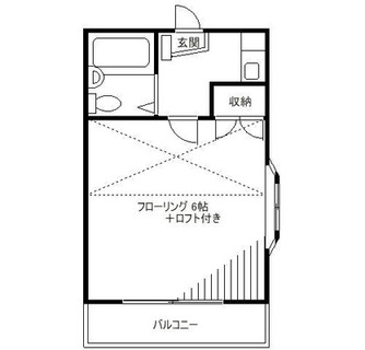 東京都北区岸町１丁目 賃貸アパート 1K