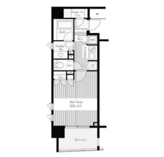 東京都中央区日本橋堀留町２丁目 賃貸マンション 1K