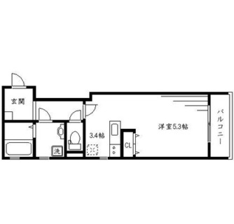 東京都台東区元浅草２丁目 賃貸マンション 1R