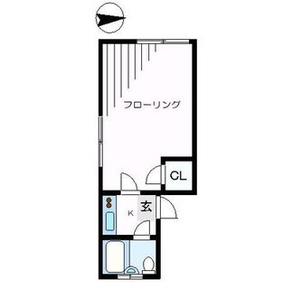 東京都豊島区池袋本町３丁目 賃貸アパート 1K